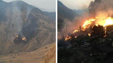 पिआइएको विमान दुर्घटना, ४० जनाको मृत्यु, पहाडी इलाका कारण शव संकलनमा कठिनाइ