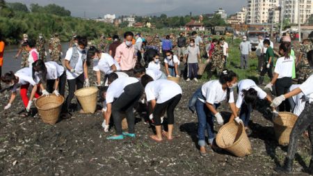 उपत्यकाबाट ३५ मेट्रिक टन फोहर व्यवस्थापन