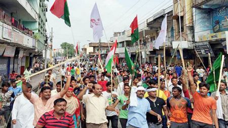 मोर्चाको बन्दले तराईको जनजीवन प्रभावित, दुई आन्दोलनकारी घाइते