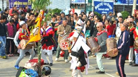 किराती समुदायको उभौली पर्व सुरु