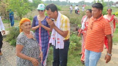 नवलपरासीमा घरदैलो अभियान तिब्र