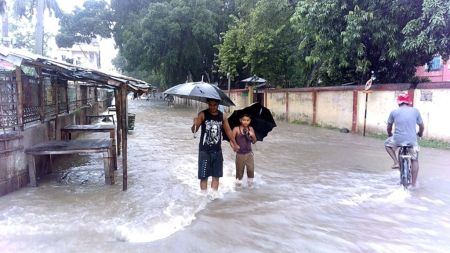 बाढी प्रभावित क्षेत्रमा रोगको समस्या