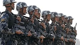 सशस्त्रलाई सैन्य ढाँचामा लगिने