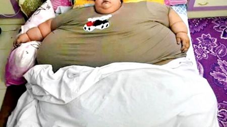 रहिनन् संसारकै सबैभन्दा बढी तौल भएकी महिला