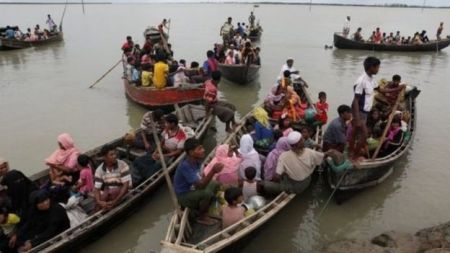 रोहिंग्या चढेको डुंगा डुब्दा १२ जनाको मृत्यु कयौं घाइते