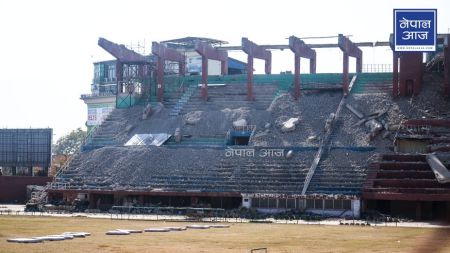 'गुहार माग्दै' दशरथ रंगशाला (फोटोफिचर)