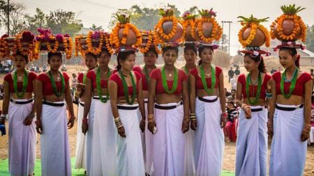 थारु समुदायको नयाँबर्ष माघी पर्व