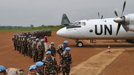 कंगोबाट फर्काइएका नेपाली फौज सुडानमा