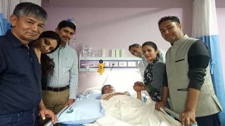 कलाकार मदनकृष्ण श्रेष्ठकी पत्निको निधन