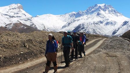 गर्मीयाम शुरु भएसँगै म्याग्दीमा पर्यटकको चहलपहल