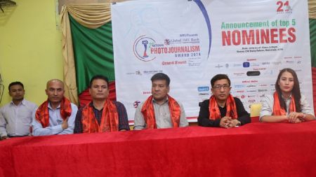 दोस्रो फोटो पत्रकारिता अवार्डका लागि ५ फोटो पत्रकार मनोनीत