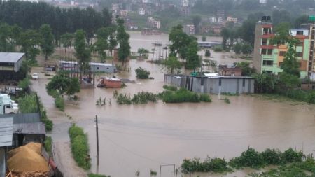 वर्षाका कारण उपत्यकाका अधिकांश ठाउँ डुबानमा (भिडियाेसहित)