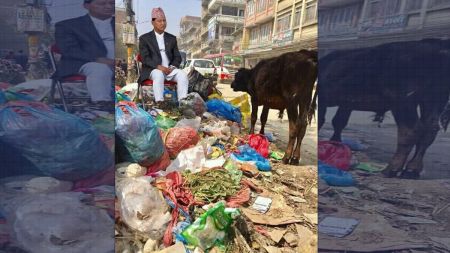 सामाजिक सञ्जाल: भार्इरल बन्याे मेयर विद्यासुन्दर शाक्यकाे याे तस्वीर