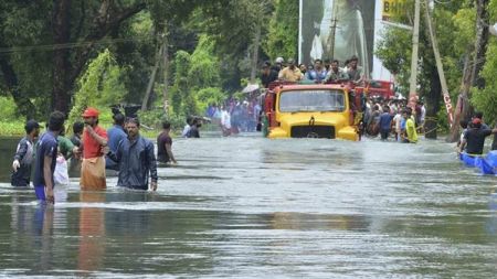 बाढी, पहिरोमा मृत्यु हुनेको संख्या ४ सय ४५ पुग्याे