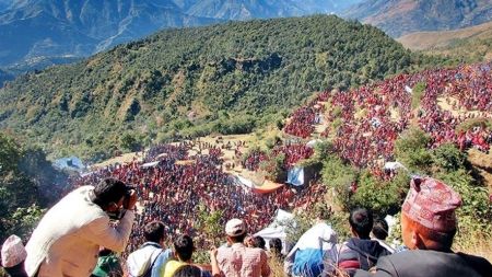 सुदूरपश्चिमका पहाडी जिल्लामा जात्राको रौनक