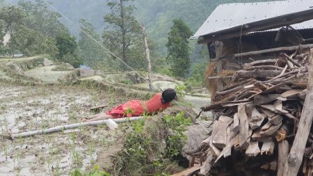 धान रोप्न गएकी महिलाको करेण्ट लागेर मृत्यु