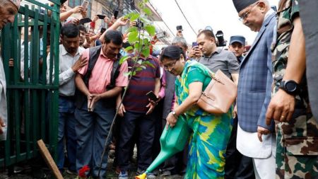 देशभर वृक्षारोपण अभियान सुरु, प्रधानमन्त्रीले गरे थालनी