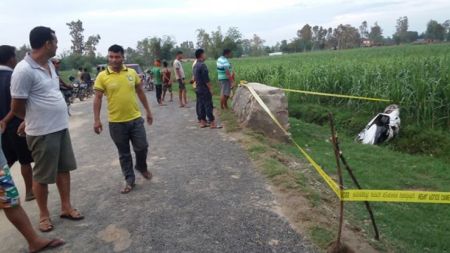 कञ्चनपुरमा स्कुटर दुर्घटना हुँदा २ जनाको मृत्यु