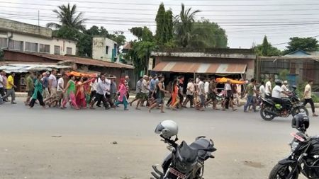 भगवानको लिला ! पत्नी बितेको एक घण्टामै पतिको मृत्यु