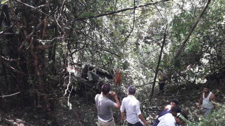 स्याङजामा जीप दुर्घटना, दुई जनाको मृत्यु