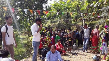 चितुवाबाट जोगिन तनहुँमा पूजापाठ, १२ बोकाको बली