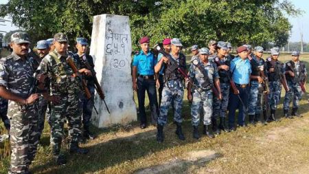 भारतीय सीमाक्षेत्रमा नेपाल र भारतका संयुक्त सुरक्षा गस्ती