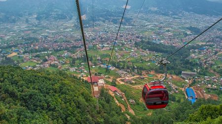 ७० वर्ष नाघेका पर्यटकलाई चन्द्रागिरीमा नि:शुल्क केवलकार सेवा