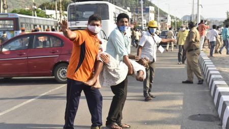 विशाखापत्तनममा ग्यास लीकले अहिलेसम्म 8 को मृत्यु