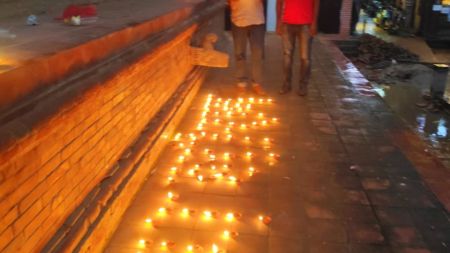 राम मन्दिर शिलान्यासको अबसर नेपालको विभिन्न जिल्लामा दीप उत्सब