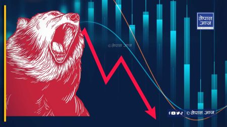 नेप्सेमा पहिरो : बजार पूँजीकरणमा उच्च गिरावट