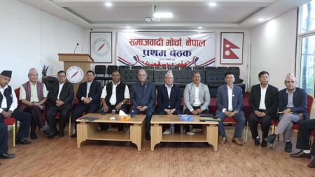 समाजवादी मोर्चाको संयोजक माधव नेपाल, चार सदस्यीय कार्यदल गठन